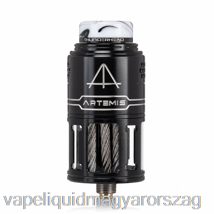 Thunderhead Creations Artemis V2 Felső Tekercs 25mm Rdta Fekete-ezüst Vape Folyadék